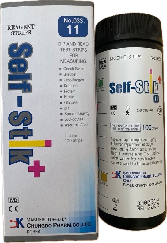 Тестові смужки для сечі Self-Stik 11 (100 шт.)